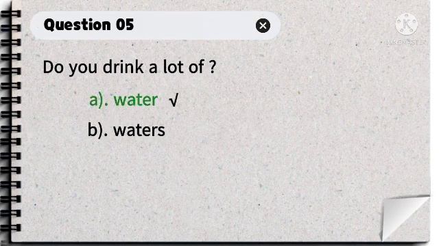 Countable and Uncountable Noun || Quiz смотреть онлайн