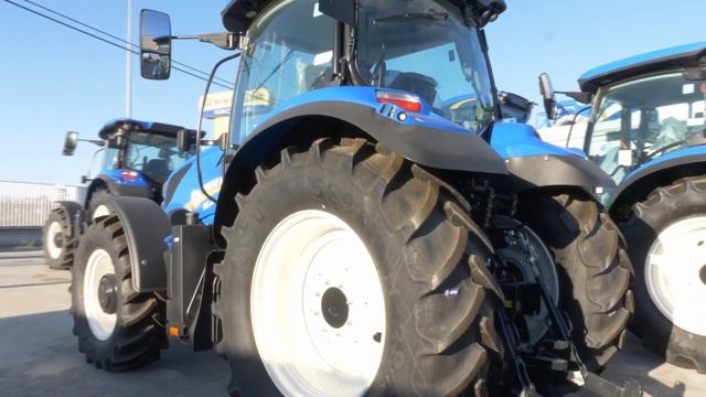 NEW HOLLAND T6 160 🚜 the best tractor 130hp 🌳 смотреть онлайн