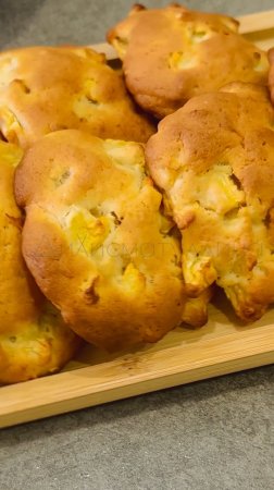 Печенье с яблоками в духовке / Вкусное и простое печенье с яблоками (получается всегда)