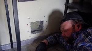 ужин продолжаю делать отверстие