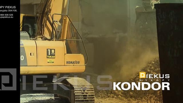 WYKOPY PIEKUS - FLOTA 7 KOPARKA GĄSIENICOWA KOMATSU PC 210 LC 6K KONDOR смотреть онлайн