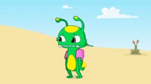 "Groovy Марсианин на Beach & много животных Полный эпизод! Мультфильм для детей и детский сад Рифмы