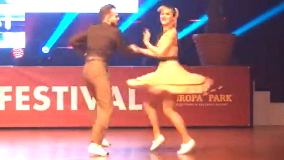 Boogie Woogie Show at Euro Dance Festival 2020  Sondre  Tanya. Танцы