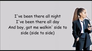 Side to Side - Ariana Grande ft.Nicki Minaj (lyrics)