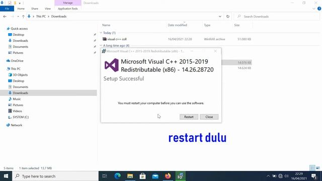 tercepat mengatasi vcruntime140_1.dll was not found error смотреть онлайн