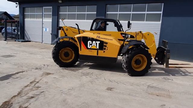 TELESCOPIC FORKLIFT CATERPILLAR TH337 FIS MACHINERY SLOVENIA смотреть онлайн