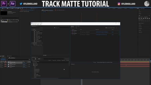Premiere Pro: Track Matte Transition смотреть онлайн