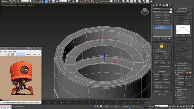 Моделлинг Дрона для Урока под   Quixel Suite 2.0 (часть1) Без коментариев