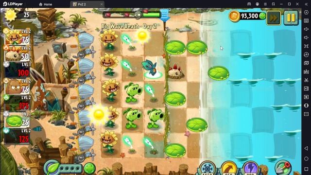 Растение против Зомби 2/PvZ2 Adventure Big Wave Beach Day 2/Большая Пляжная Волна День 2 смотреть онлайн