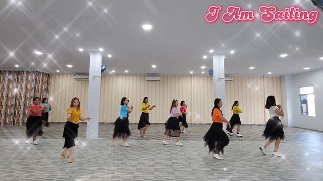 I Am Sailing Line Dance. Choreographer: Micaela Svensson Erlandsson (SWE) смотреть онлайн