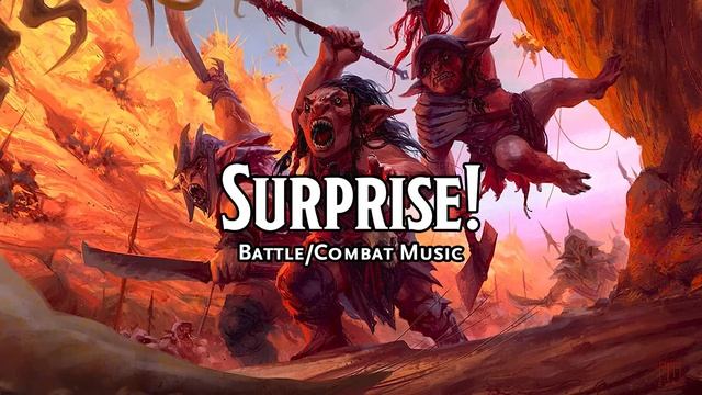 Surprise! D&D TTRPG Battle Combat Fight Music 1 Hour by Bardify