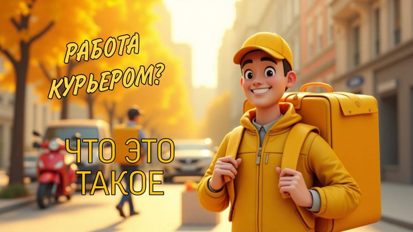 РАБОТА КУРЬЕРОМ! КАК? ЧТО? ЗАЧЕМ? До 3400р В ДЕНЬ!