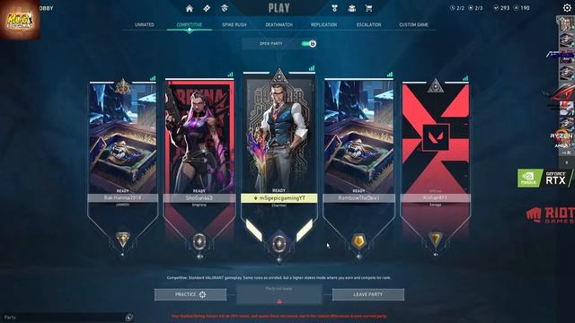 🔴#44 Competitive | Replication | spike rush | Deathmatch | Valorant Riot games live stream 💀 смотреть онлайн