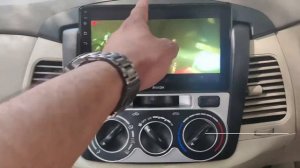GT 10 Car Android Player installation in Toyota Innova