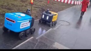 Схватка роботов - Толпой задавили!