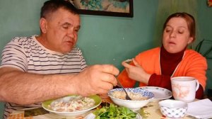 Жизнь в деревне.  Одним полотенцем все вытирались