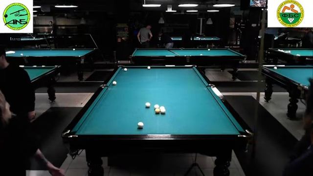 Елисеев И. (40) vs Никулина Н. (35) смотреть онлайн