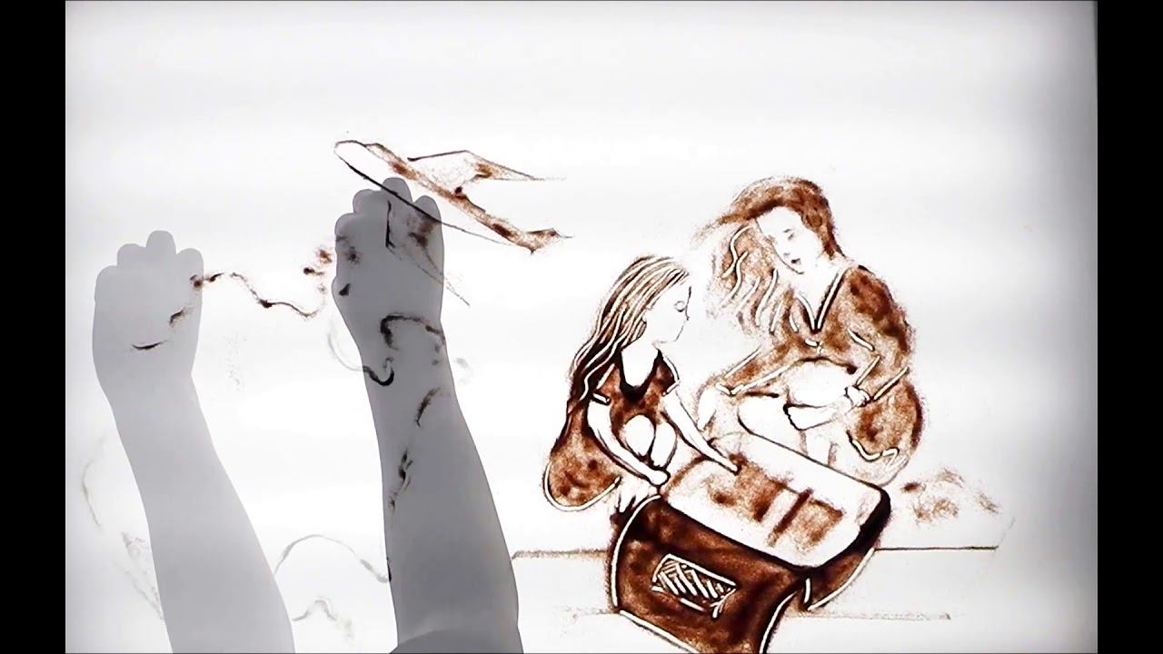 Песочное шоу в подарок для любимой дочери