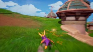 Burn the hidden pink tulip in Stonehills, skillpoint, Spyro the Dragon