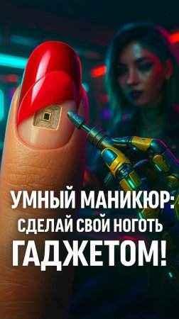 Умный маникюр: чип на ногте, который может спасти!