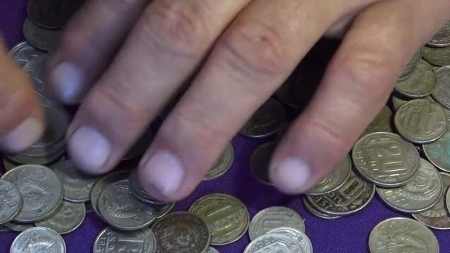 0,5 кг МОНЕТ РАННИХ СОВЕТОВ С АУКЦИОНА!!РАСПАКОВКА!!НУМИЗМАТИКА!!