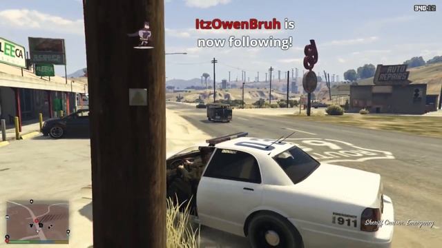 GTA 5 LSPDFR - Coyote Steals Bait Car! (Stream Highlight) смотреть онлайн