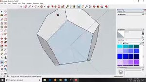 Create a Dodecahedron in Sketchup