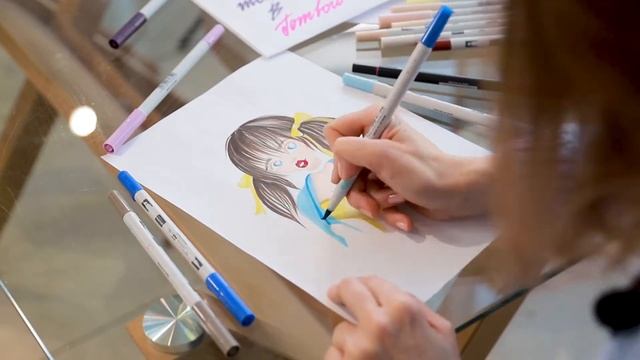 Маркери Tombow. Creative Mall смотреть онлайн