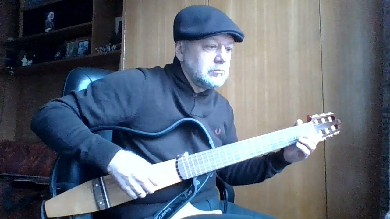 Жёлтый лист осенний (Колибри) на гитаре