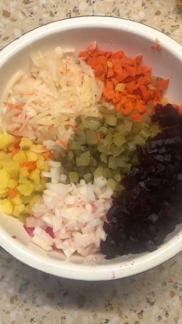 Винегрет классический #вкуснаяеда #винегрет#салатизсвеклы #классика смотреть онлайн