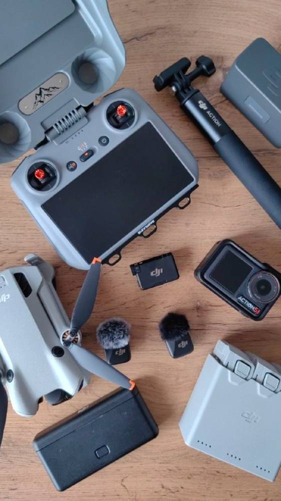 Лучший сетап для съемки в путешествиях #dji #djiaction5pro #djimini4pro #djimicmini