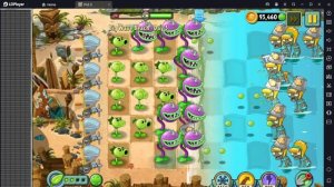 Растение против Зомби 2/PvZ2 Adventure Big Wave Beach Day 3/Большая Пляжная Волна День 3