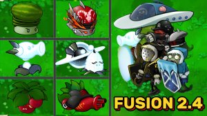 Обновление PVZ Fusion 2.4 | Все новые ультимативные растения-фьюжн и новые зомби