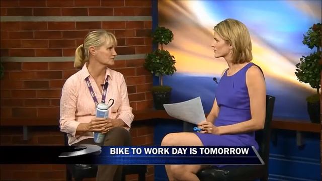 Colorado Springs residents encouraged to bike to work Wednesday смотреть онлайн