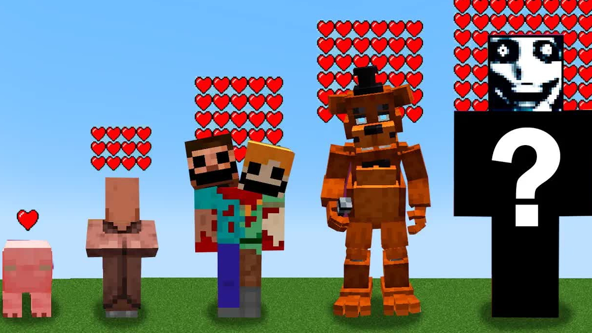 Кто самый лучший из всех СТРАШНЫХ мобов в Майнкрафте? смотреть онлайн