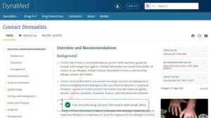 Tutorial: come seguire gli argomenti su DynaMed