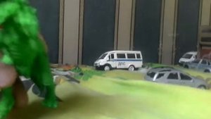 Топ 5 динозавров снятых на камеру по игрушечному 2 ч.