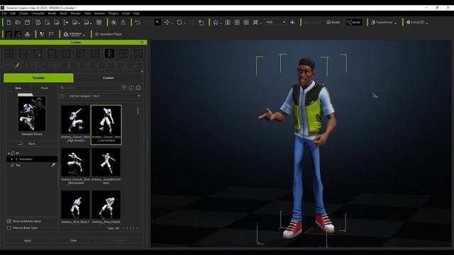 iClone 8 & CC4 Tutorial - Multi-drive and Workgroup: Template
