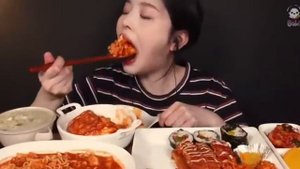 ASMR MUKBANG//АСМР//ЕДА//МУКБАНГ//КОРЕЯ//ЗВУКИ ЕДЫ