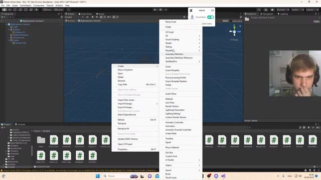 Пытаюсь делать игру про танки - Unity - СТРИМ смотреть онлайн