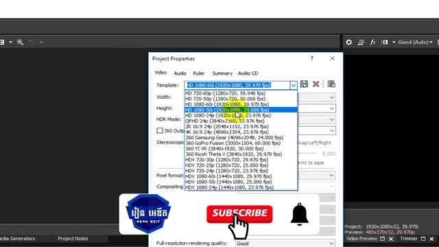 How to Learn Vegas Pro 17 Part1 Speak Khmer | Rean Edit смотреть онлайн