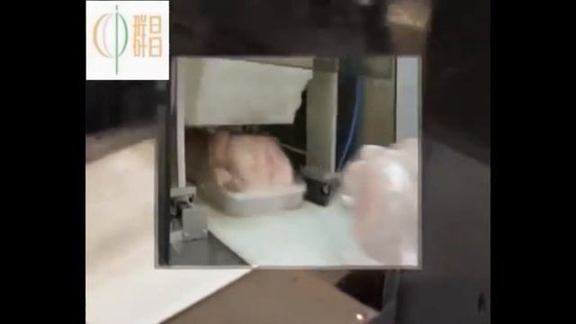 automatic chicken packing, pillow packing machine with heat shrink tunnel