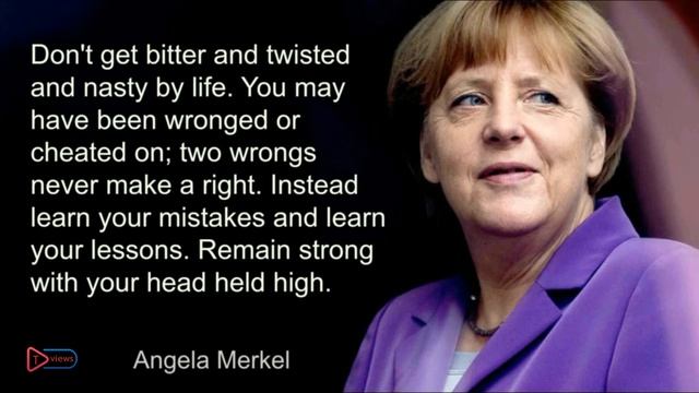 Angela Merkel 10 Real Life Quotes on Success | Inspiring | Motivational Quotes смотреть онлайн