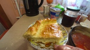 Влог: Утро начинается с пирога / Получается идеально всегда