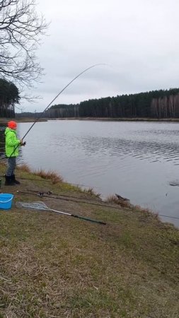 РЫБАЛКА на КАРПА озеро платник КАЛИНИН