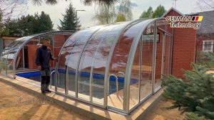 Павильон с опорой на стену здания- модель Saphir