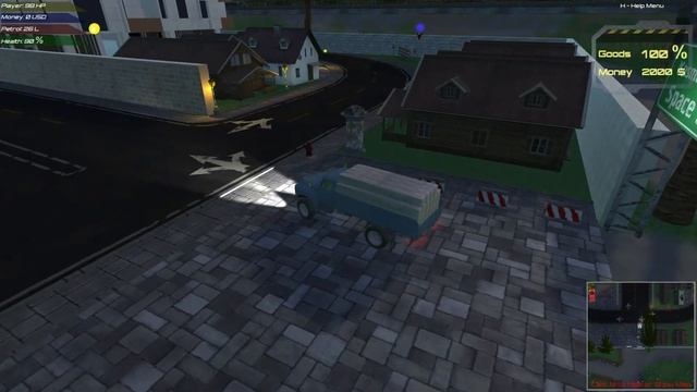 Unity Game Engine & C# Portfolio -  The game like a GTA  - Wood Transport Mission