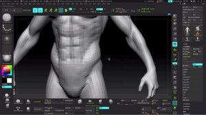 4.ZBrush body Sculpting 4 (Muscle)