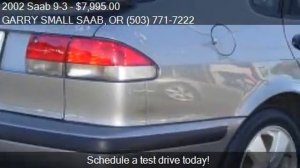 2002 Saab 9-3 SE 4dr Hatchback for sale in PORTLAND, OR 9721