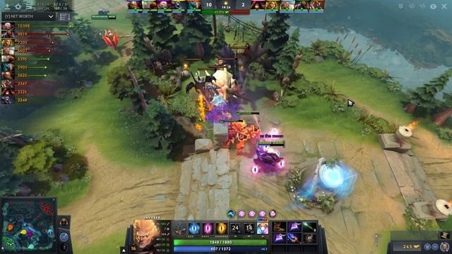 OG.Ana Invoker Gameplay - Ranked Match - OG Dota 2. смотреть онлайн